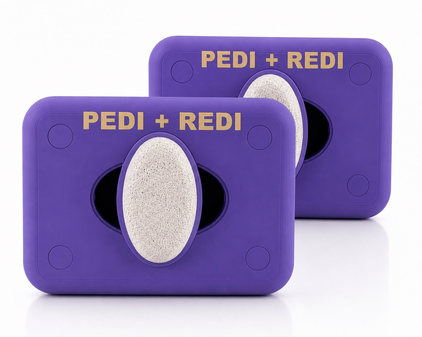 Pedi-Redi Shower Foot Exfoliator (2-Pack)