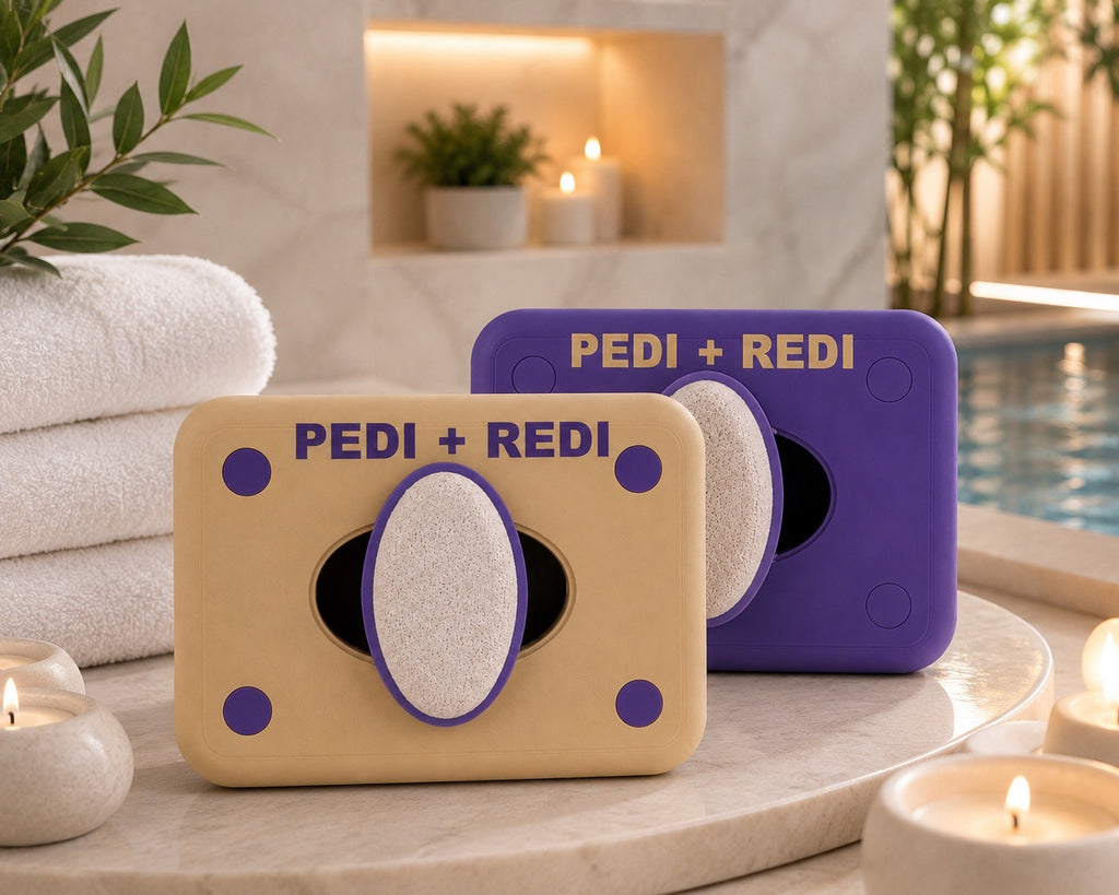 Pedi-Redi Shower Foot Exfoliator (2-Pack)