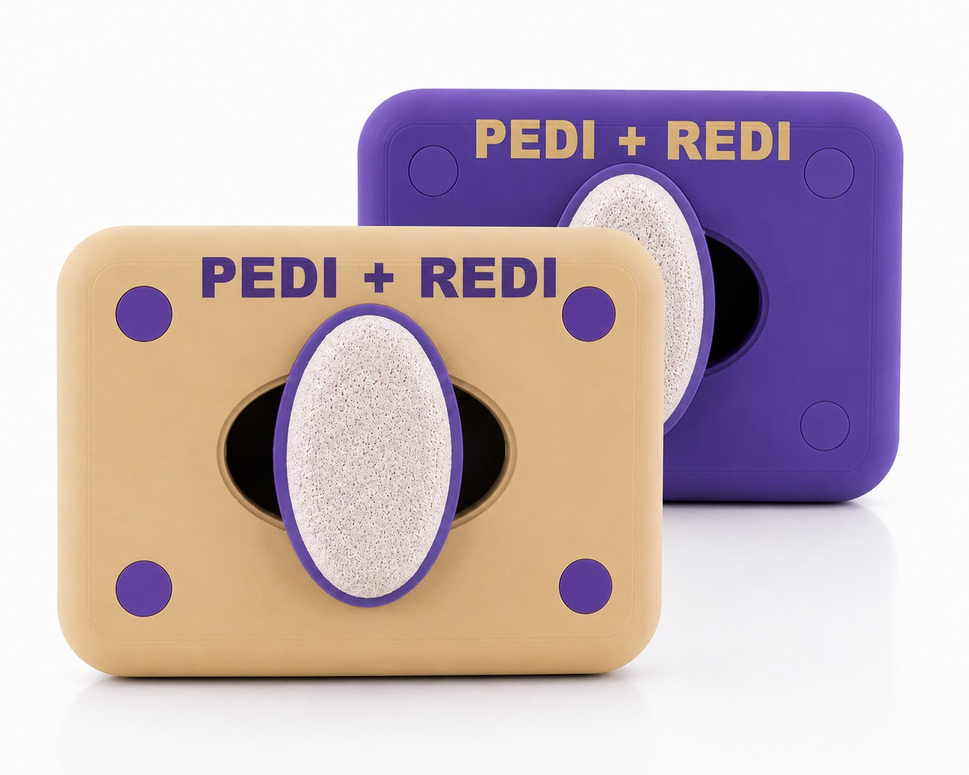 Pedi-Redi Shower Foot Exfoliator (2-Pack)